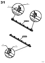 Предварительный просмотр 31 страницы BUT Lit IZO IZXL1162 Assembling Instruction