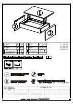 Предварительный просмотр 2 страницы BUT MODERN LIVING GIULIA 2 4894223221412 Assembly Instructions