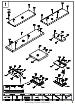 Предварительный просмотр 3 страницы BUT MODERN LIVING SAMSON 2 4894223199735 Assembly Instructions Manual