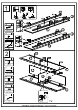 Предварительный просмотр 3 страницы BUT OSKAR 4894223221863 Assembly Instructions Manual