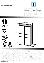 Предварительный просмотр 1 страницы BUT OZLS723X9 Assembling Instruction