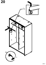 Предварительный просмотр 26 страницы BUT OZLS723X9 Assembling Instruction