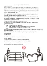 Предварительный просмотр 6 страницы BUT PLYMOUTH CP3 2RLX ELEC TISSU Assembly Instructions Manual