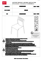 BUT Rosalie Assembly Instructions предпросмотр