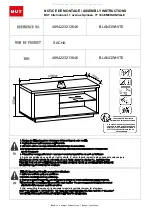 Предварительный просмотр 1 страницы BUT Sacha 48942232136446 Assembly Instructions Manual