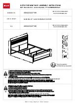 Предварительный просмотр 1 страницы BUT SAISON 4894223227186 Assembly Instructions