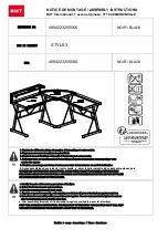 BUT Style 3 Assembly Instructions предпросмотр