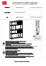 Предварительный просмотр 1 страницы BUT TIME OSKAR 4894223195973 Assembly Instructions Manual