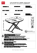 Предварительный просмотр 1 страницы BUT XAVI 4894223221818 Assembly Instructions