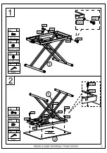 Предварительный просмотр 3 страницы BUT XAVI 4894223221818 Assembly Instructions