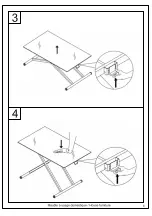 Предварительный просмотр 4 страницы BUT XAVI 4894223221818 Assembly Instructions