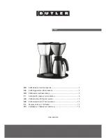 Butler 645-230 Instruction Manual preview