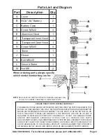 Preview for 5 page of Butler 91003 Assembly And Operating Instructions