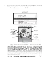 Предварительный просмотр 5 страницы Butler 92647 Assembly Instructions