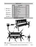 Предварительный просмотр 8 страницы Butler Butler 95845 Setup And Operation Instructions