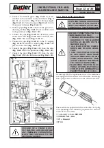 Preview for 12 page of Butler HP441S.18 Instruction Manual