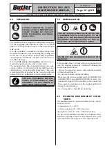 Preview for 10 page of Butler LIBRAK355 Instruction Manual