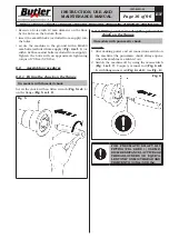 Preview for 16 page of Butler LIBRAK360PS Instruction Manual