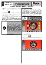 Preview for 41 page of Butler LIBRAK380.3DTEC Instruction Manual