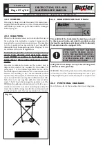 Preview for 57 page of Butler LIBRAK380.3DTEC Instruction Manual