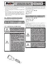 Предварительный просмотр 16 страницы Butler NAV41.11N Instruction Manual