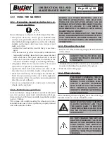 Предварительный просмотр 22 страницы Butler NAV41.11N Instruction Manual