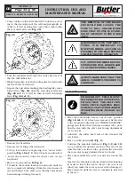 Предварительный просмотр 33 страницы Butler NAV51.15 Instruction Manual