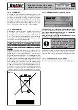 Предварительный просмотр 42 страницы Butler NAV51.15 Instruction Manual