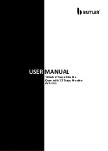 Butler OVP-1212 User Manual предпросмотр