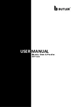 Предварительный просмотр 1 страницы Butler OVP-1224 User Manual