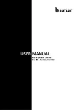 Предварительный просмотр 1 страницы Butler RO-16E User Manual