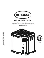 ButterBall 23011114 Operation Manual & Safety Instructions предпросмотр