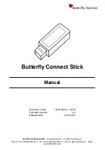 Предварительный просмотр 1 страницы Butterfly Avionics Butterfly Connect Stick Manual