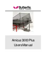 Butterfly Amicus 3000 Plus User Manual preview