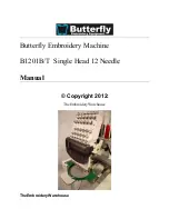 Предварительный просмотр 1 страницы Butterfly B1201B Manual