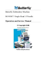 Butterfly B1501B/T Operation And Service Manual предпросмотр