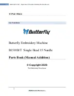 Предварительный просмотр 47 страницы Butterfly B1501B/T Operation And Service Manual