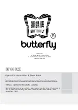 Предварительный просмотр 1 страницы Butterfly BF8802E Operating Instruction