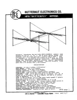 Preview for 2 page of Butternut HF5B Instructions Manual