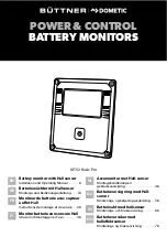 Büttner Elektronik 9620000287 Installation And Operating Manual предпросмотр