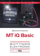 Büttner Elektronik MT iQ Basic Instruction Manual preview