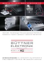 Предварительный просмотр 36 страницы Büttner Elektronik Power Line MT PL 1500 SI Installation & User Manual