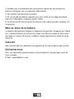 Preview for 26 page of BUTURE BR800 User Manual