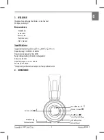 Предварительный просмотр 7 страницы BUXTON BHP 7500 mk2 User Manual