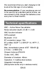 Предварительный просмотр 8 страницы BUXTON BHP 9800 User Manual