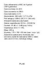 Предварительный просмотр 46 страницы BUXTON BHP 9800 User Manual