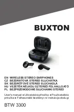 BUXTON BTW 3300 User Manual preview