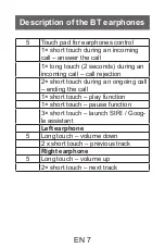 Preview for 7 page of BUXTON BTW 3300 User Manual