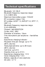 Preview for 13 page of BUXTON BTW 3300 User Manual