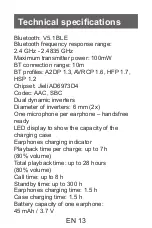 Предварительный просмотр 13 страницы BUXTON BTW 5800 User Manual